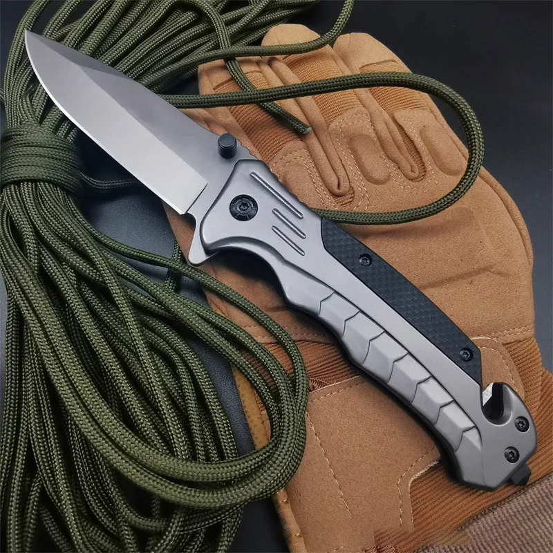 Camping Tactical Folding Knife Survival Multi-functional Self-Defense EDC Tools Hunting Survival Pocket Knives