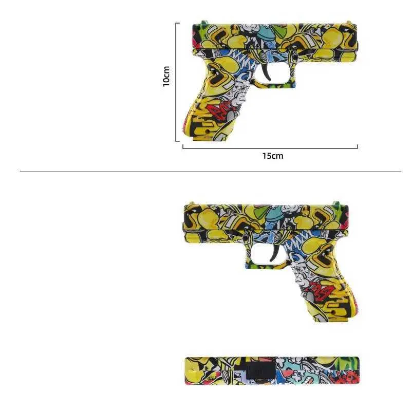 Pistola Giocattoli Pistola Giocattoli Palline Pistola-Giocattolo Idrogel Pistola paintball a mano ragazzi adulti CS Regalo di tiro 2400308