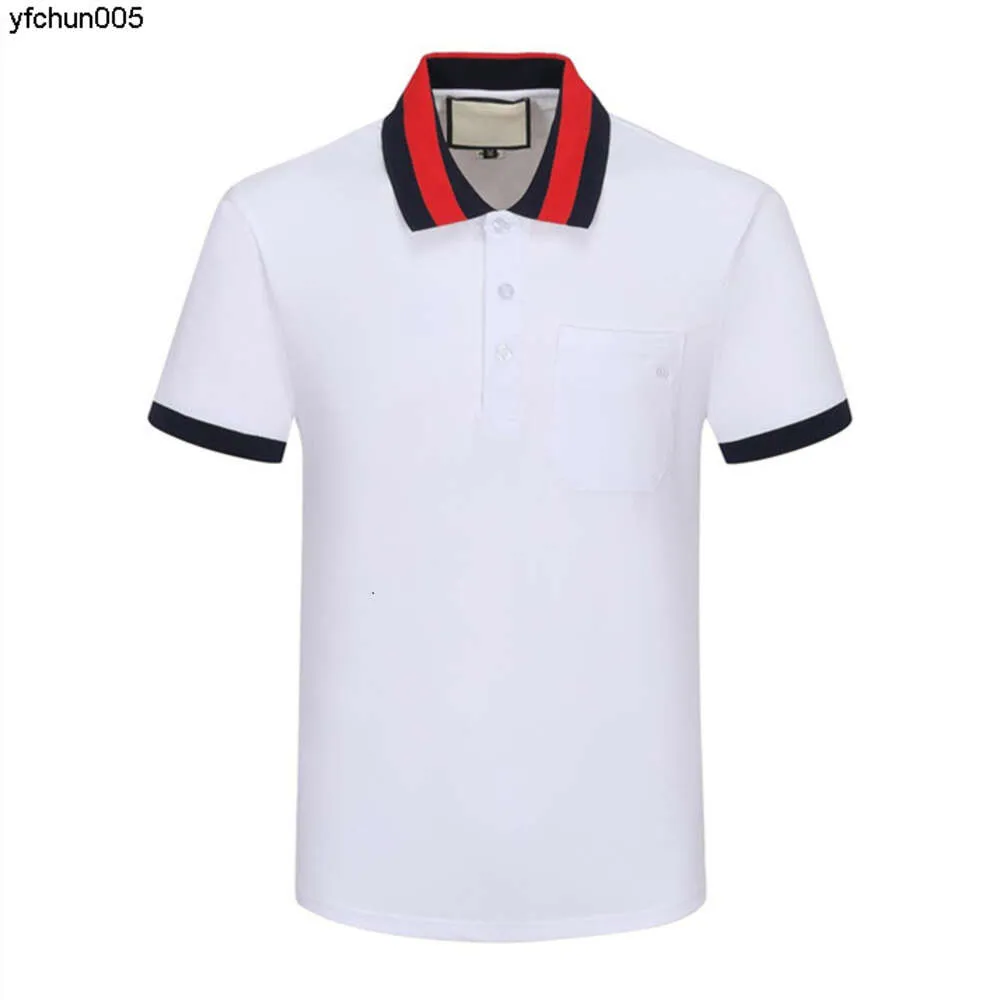 Polo à revers pour hommes T-shirt à manches courtes pour hommes Nouvelle tendance d'été Marque Tout décontracté Haut à manches mi-longues M-3xl G6 {catégorie}