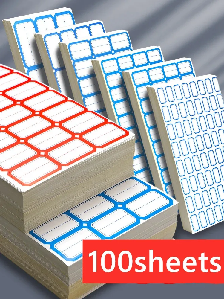 Paper Label Samples 100 Sheets Self Adhesive White Paper Labels ... From Kong08, $14.83 ...