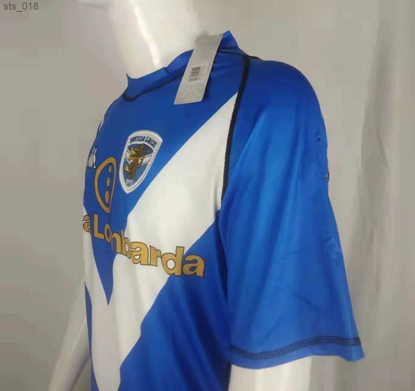 Fans toppar fotbollströjor Baggio Brescia Calcio Retro Italy Vintage Jersey1990 Classic Football Shirts Italia Kith240312