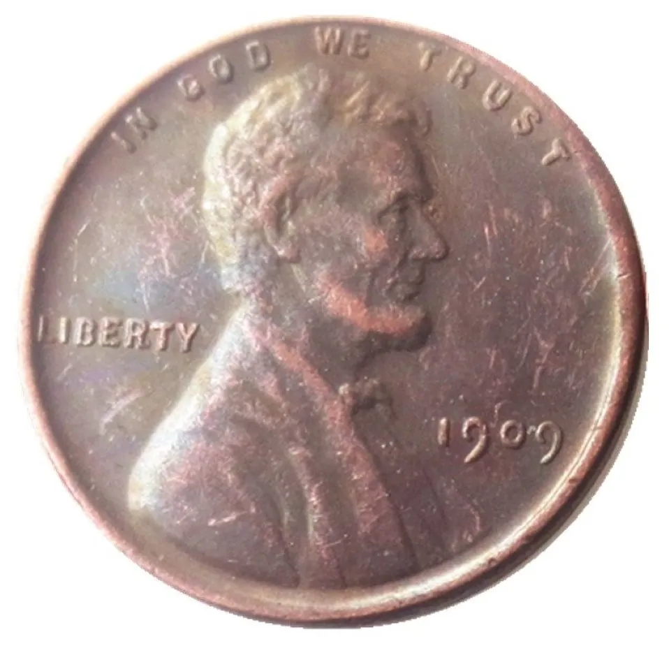 US Lincoln One Cent 1909-PSD 100% Koper Kopie Munten metalen ambachtelijke sterft productie fabriek 2735