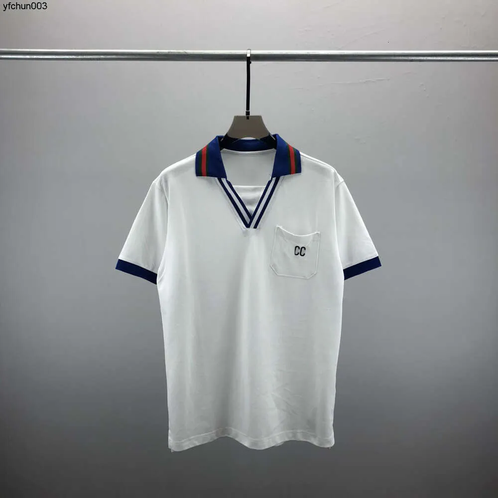 2new Mode Londen Engeland Polo Shirts Heren Ontwerpers Polo High Street Borduren Afdrukken t-shirt Mannen Zomer Katoen Casual T-shirtsq141