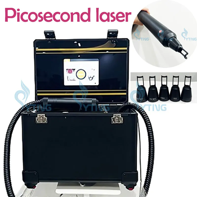 Picoseconde nd yag laser q interrupteur de tatouage laser