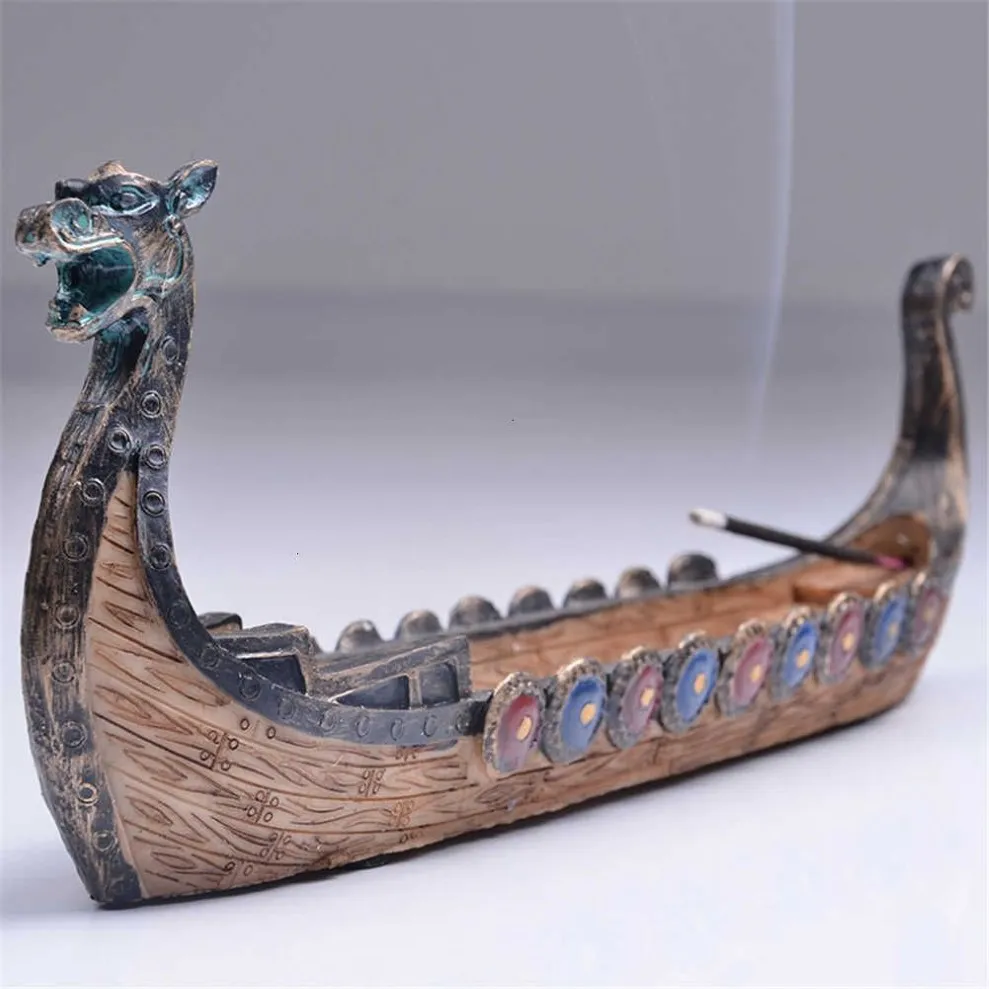 Dragon Incense Stick Holder Hand Carved Carving Censer Ornaments SH1909242061