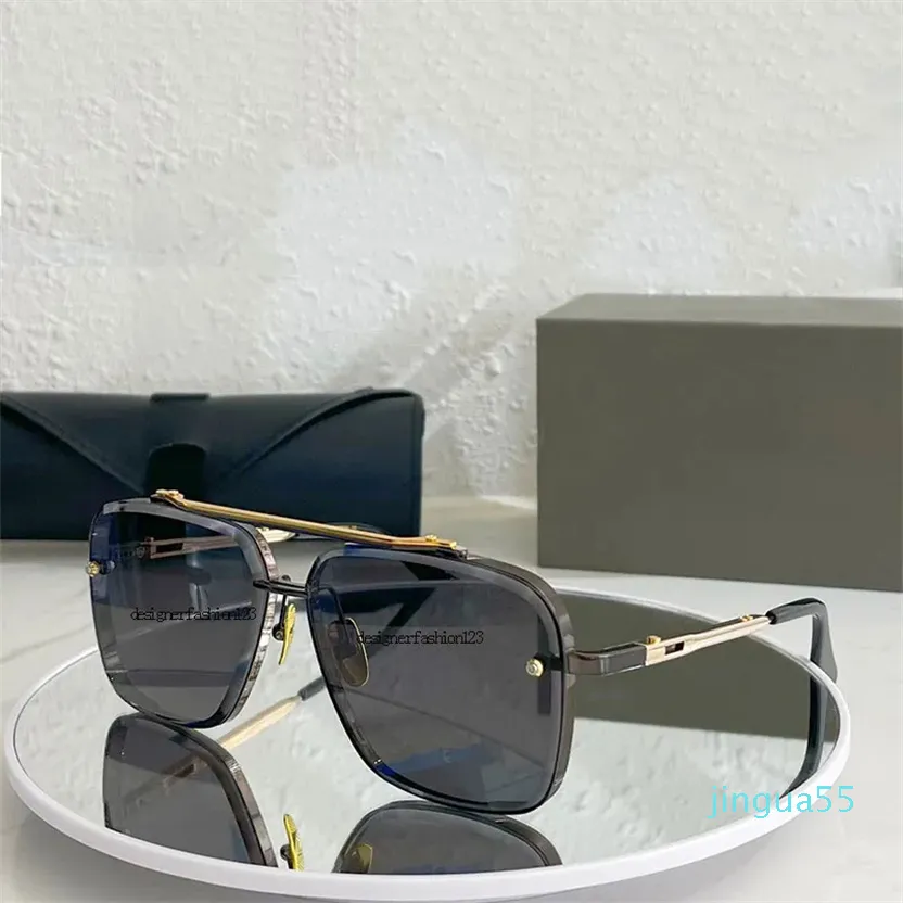 Men Women Sunglasses Designer Metal Vintage Polygon Diamond Cut Classic Craft Collection Sunglasses Original Box