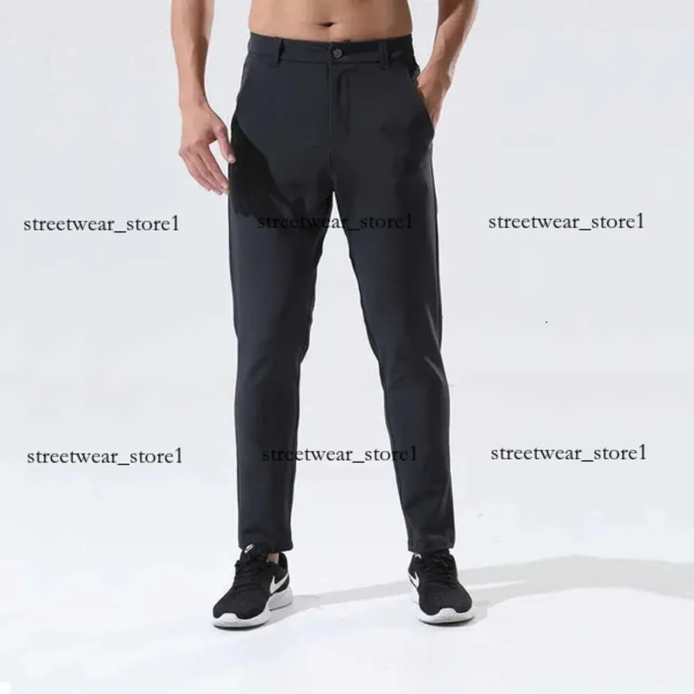 Lululemon Leggings Luluemon pour femmes, tenue de yoga, pantalon de golf pour hommes, pantalon de survêtement extensible avec poches zippées, Slim, travail décontracté, jogging pour hommes Luluemon Short Pants Man 999