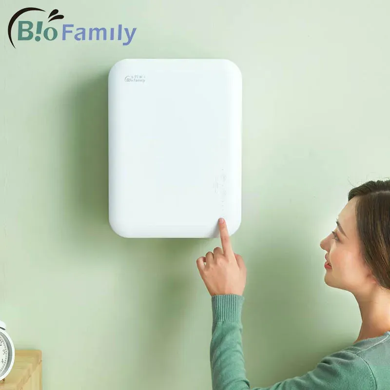 Controle BioFamily Wandgemonteerd ventilatiesysteem Elektrische hulpverwarming Filter PM2.5 24dB Ruisonderdrukking Werken met Mi Home