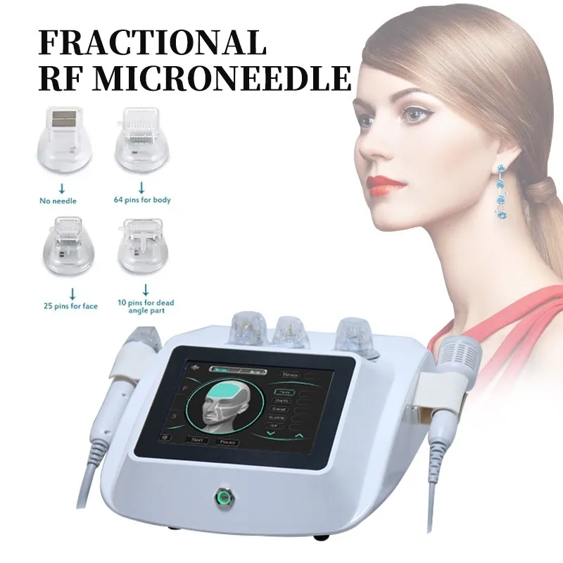 New Two Years Warranty Fractional Rf Microneedle Facial Microneedling Machine Acne Removal Treatment Rf Laser Stretch Marks Removal