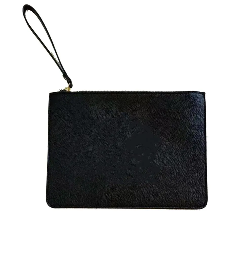 Designer portemonnee portemonnee voor dames merk rits lange clutch kaarthouder damestas in zwarte kleur grote maat 4135102