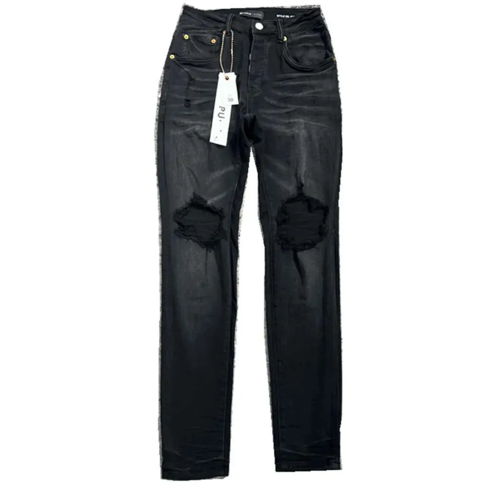 Jeans Paars Designer Je Ksubi Je Slim Fit Broek Merk Jnco Je Hole Nieuwe Stijl Baggy Je Borduren Zelfteelt Kleine Voeten Mode Denim 21