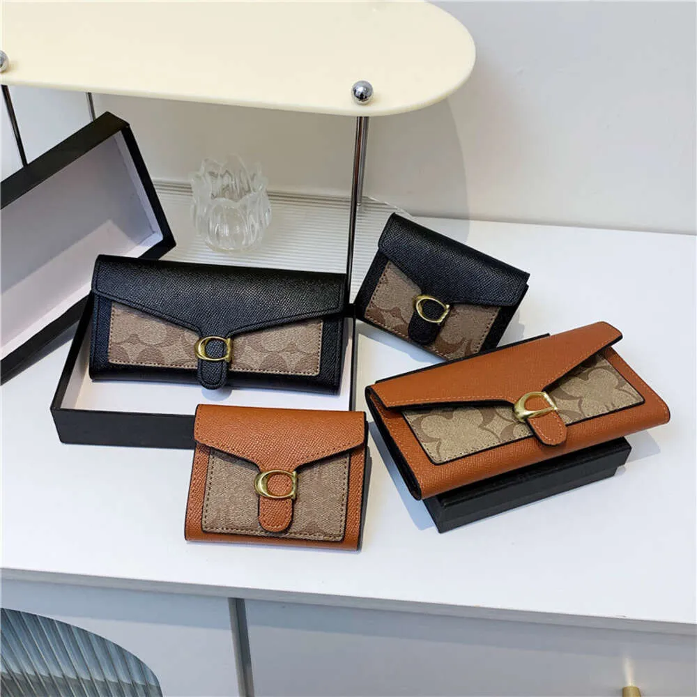 Luxurys Designers Mulheres Coachness Classic Wallet Mobile Phone Bags Titular do Cartão Carry Button Mens Hand Holding Bag Bolsa