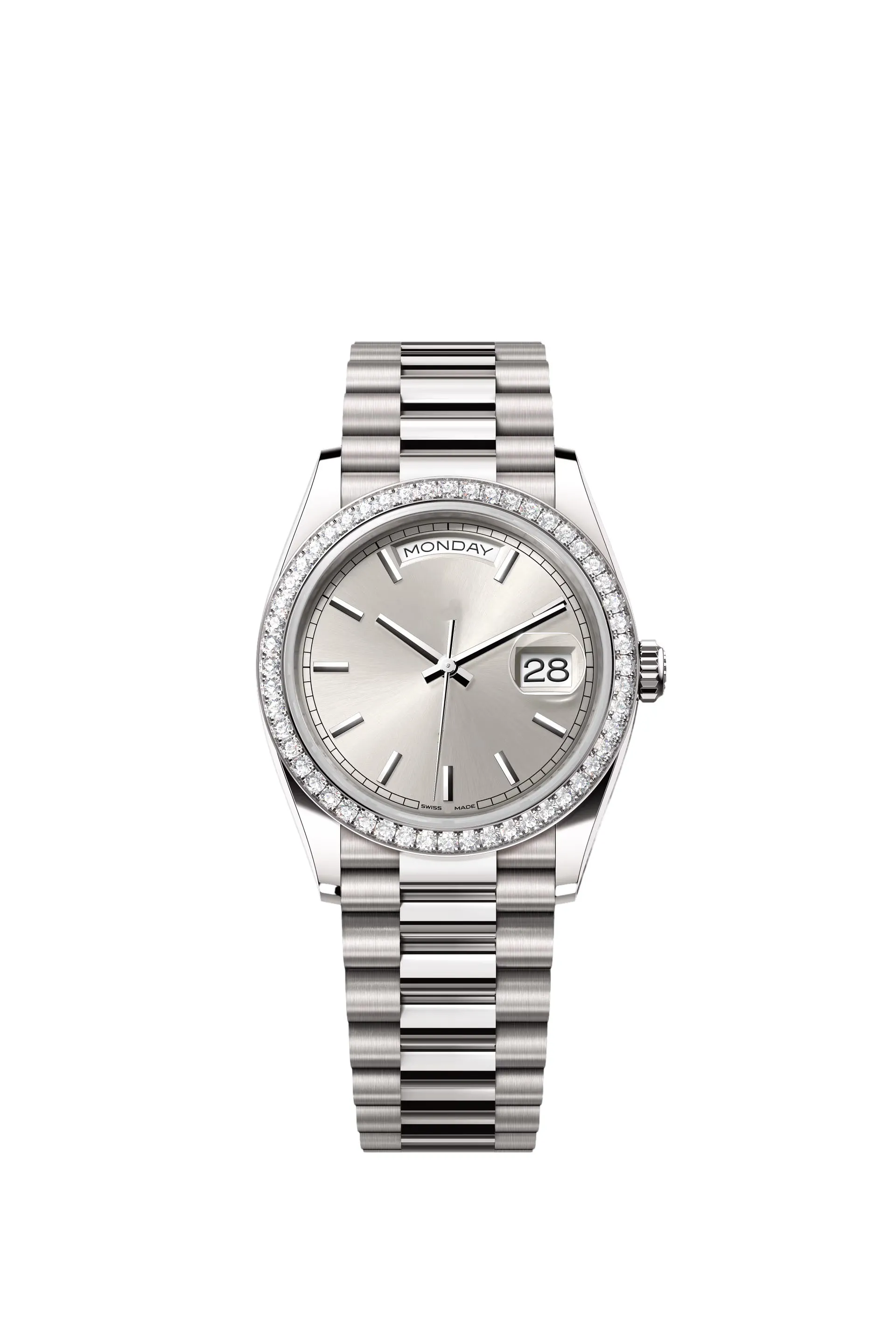 Marke Clean Menwatch hochwertige Labour Designer Watch DayDate 36 mm mechanische Automatik Uhren Diamond Watch Rol Watch for Man Luxur 5811