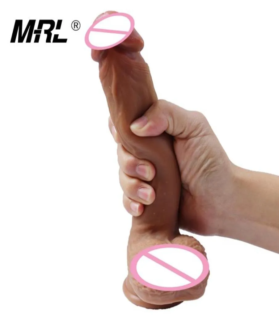 Silicone Dildo Sex Toys For Woman Realistic Penis With Suction Cup G Spot Vagina Stimulator Female Masturbation Sex Products 210403220047