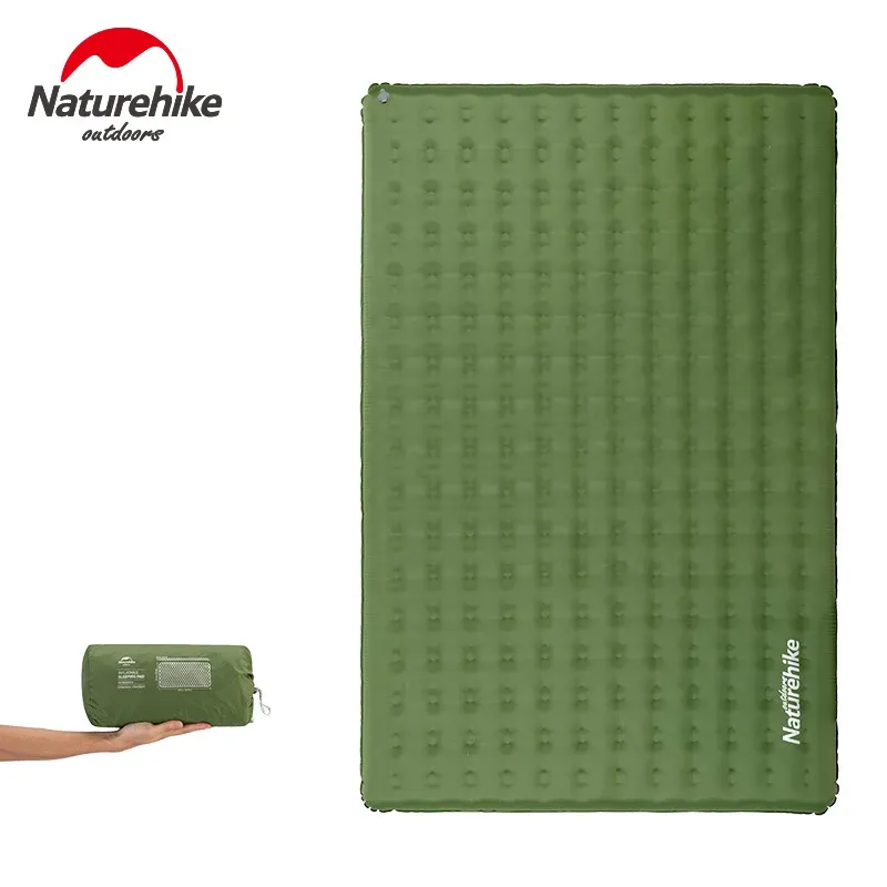 Tapete NatureHike Camping esteira Moistureproof Dobrável Piquenique Almofada Assento Parque Sit Lie Bedlike Camping Almofada de Sono Colchão Inflável