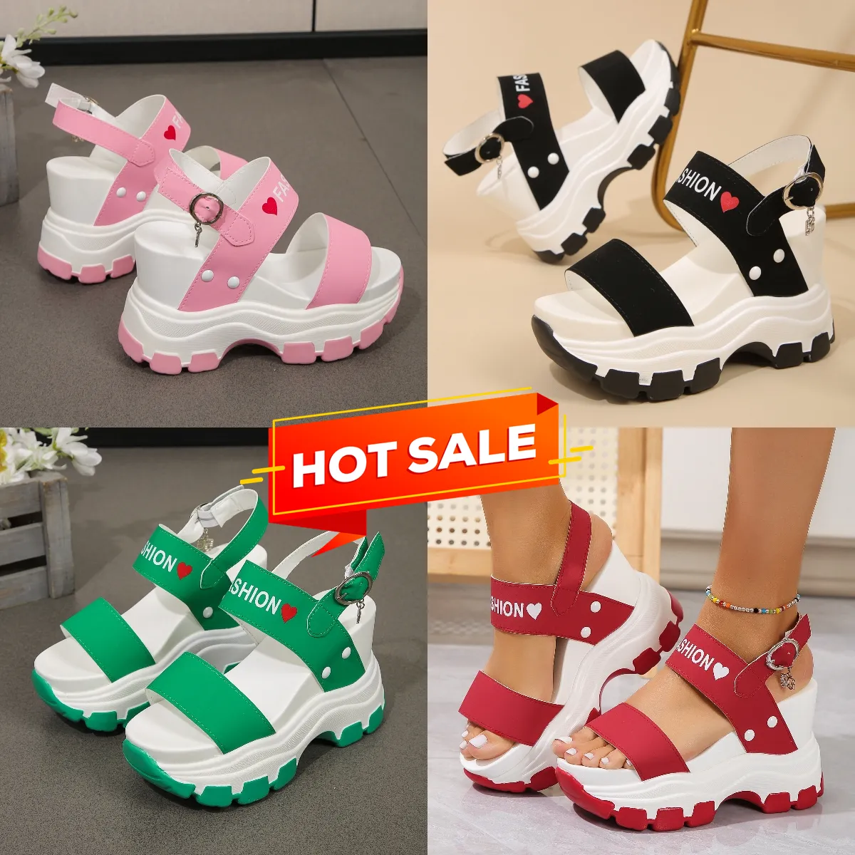 Tim Designer Slippers Women's Summer High Heel Sandals عالي الجودة النعال الأزياء الصنادل غير الرسمية المطبوعة على الشاطئ المائي الشاطئ الرياضي Slippers Gai