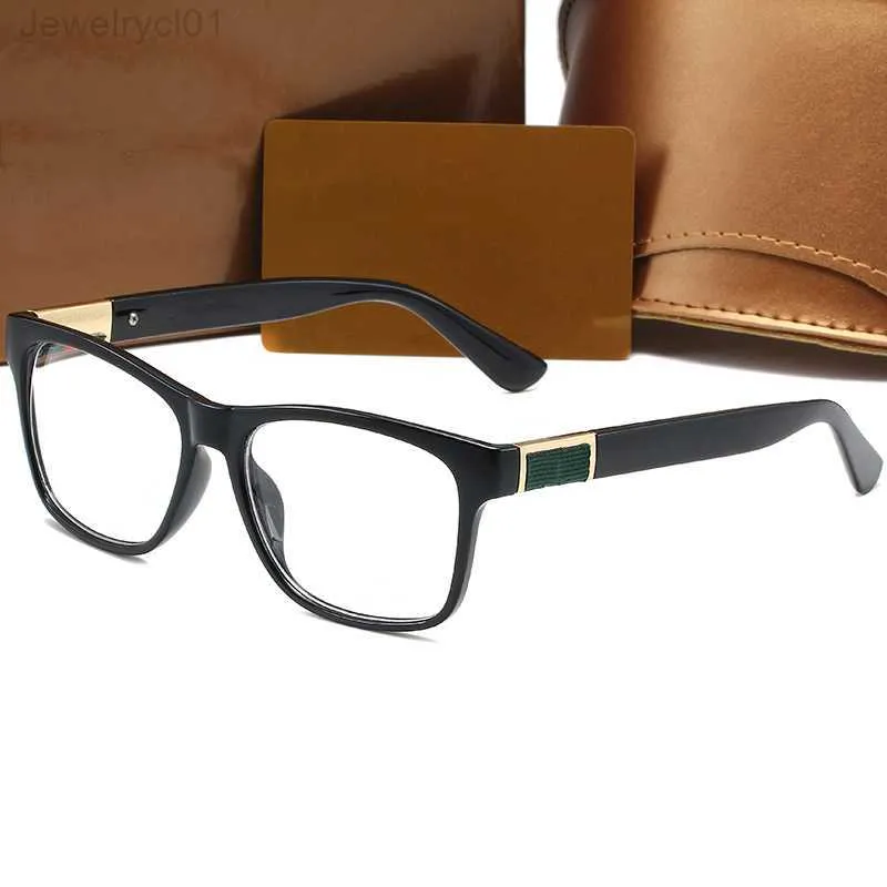 Tasarımcı Parlak Beyaz Lens Yüksek kaliteli kadın erkekler güneş gözlüğü açık moda lüks pc çerçeve 2288 Box ile şeffaf hafif gözlük gözlükleri