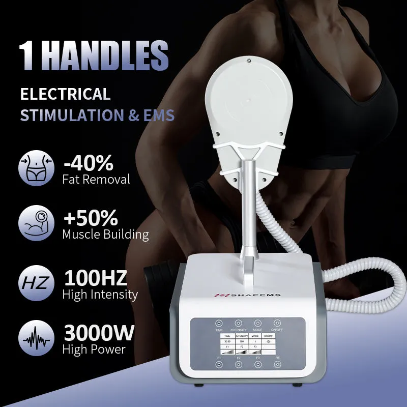 Professional non-invasive ems body shaping fat burning muscle stimulator machine