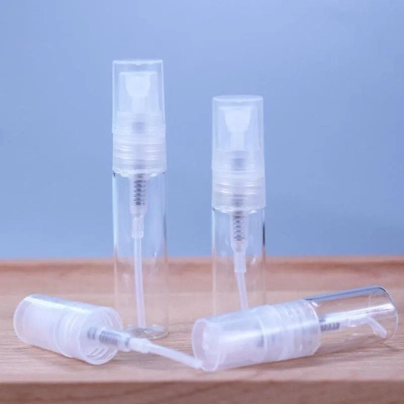 2ml 3ml 5ml Atomizer Refillable Small Glass Spray Perfume Bottle Mini Empty Glass Vmgap