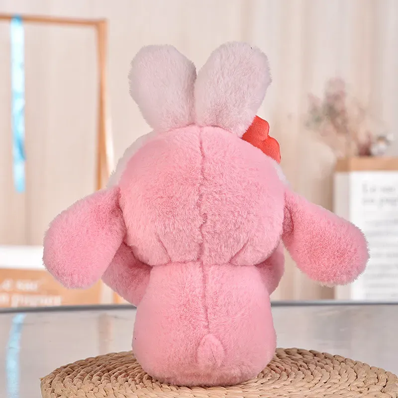 Wholesale cute Bunny Ears Floret stitch plush Playmate Children`s games Playmate Holiday gift Room decor