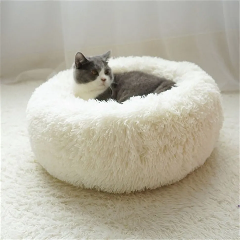 Canapé rond en peluche pour maison de chat, tapis pour chats et chiens, grands Labradors, lit pour animaux de compagnie, Center de chute, produit de vente 2021, 246K