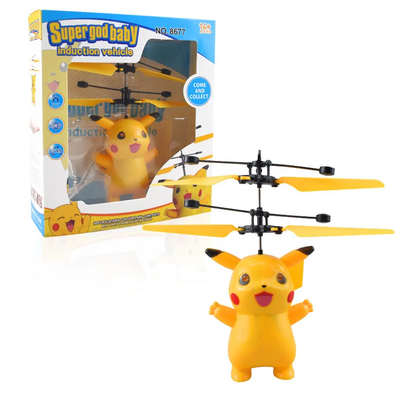 New Gesture Sensing Inductive Aircraft With Sensors Mini Flying Toy Helicopter Levitation Girls Dancing Toy