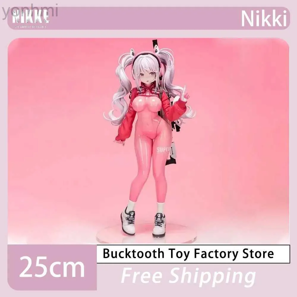 Action Figures giocattolo 25 cm Dea della vittoria Personaggi del gioco Nikke Anime Figure Nikke Ragazza carina Action Figures Ragazza sexy Figure Statua Giocattoli Regali ldd240312