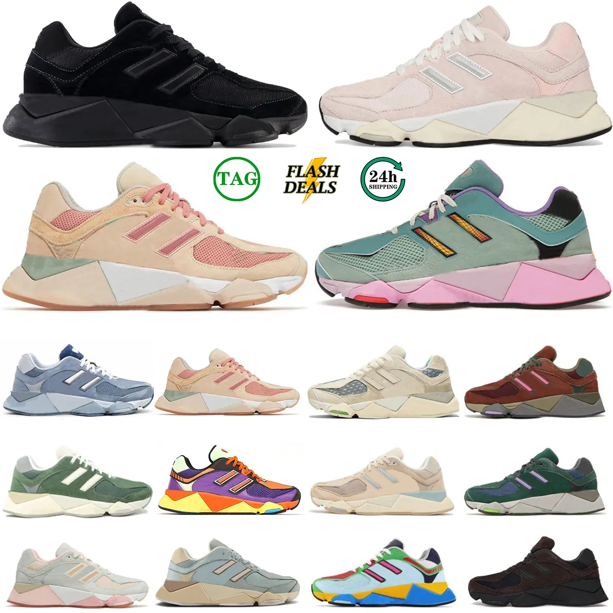 Designer 9060 530 Scarpe Uomo Donna 9060 Nero Castlerock Mushroom Bricks Wood 2002r Pack Phantom 550 Bianco Verde Uomo Scarpe da ginnastica Sneakers Sport