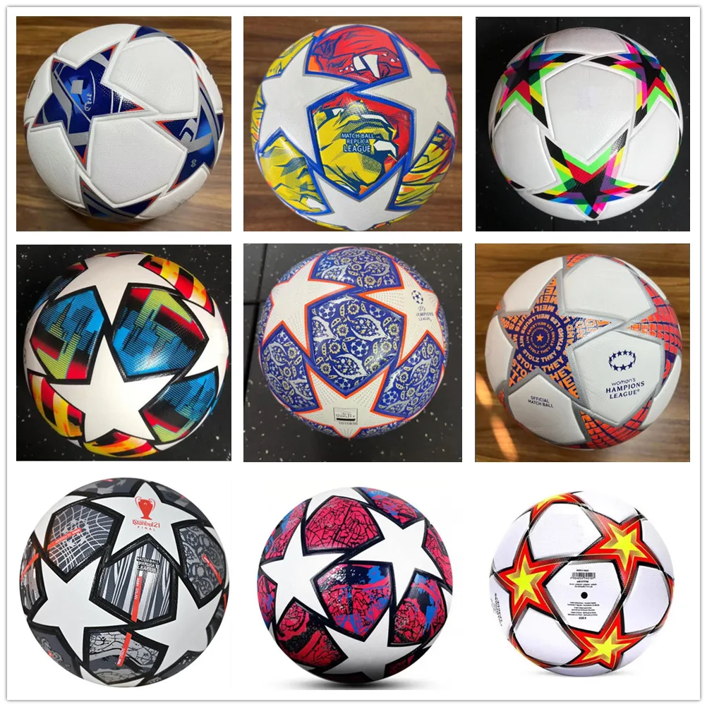 2023 2024 2025トップQuality EuropeanChampion Soccer Ball 23 24 25 League Final Kyiv PUサイズ5ボール顆粒スリップ耐性サッカー