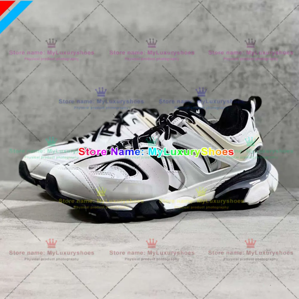 Designer Triple-S Track 3.0 Casual Shoes Sneakers Black Green Transparent Kväve Crystal Outrole 17FW Running Shoes Mens Womens Outdoor Trainers 381 457