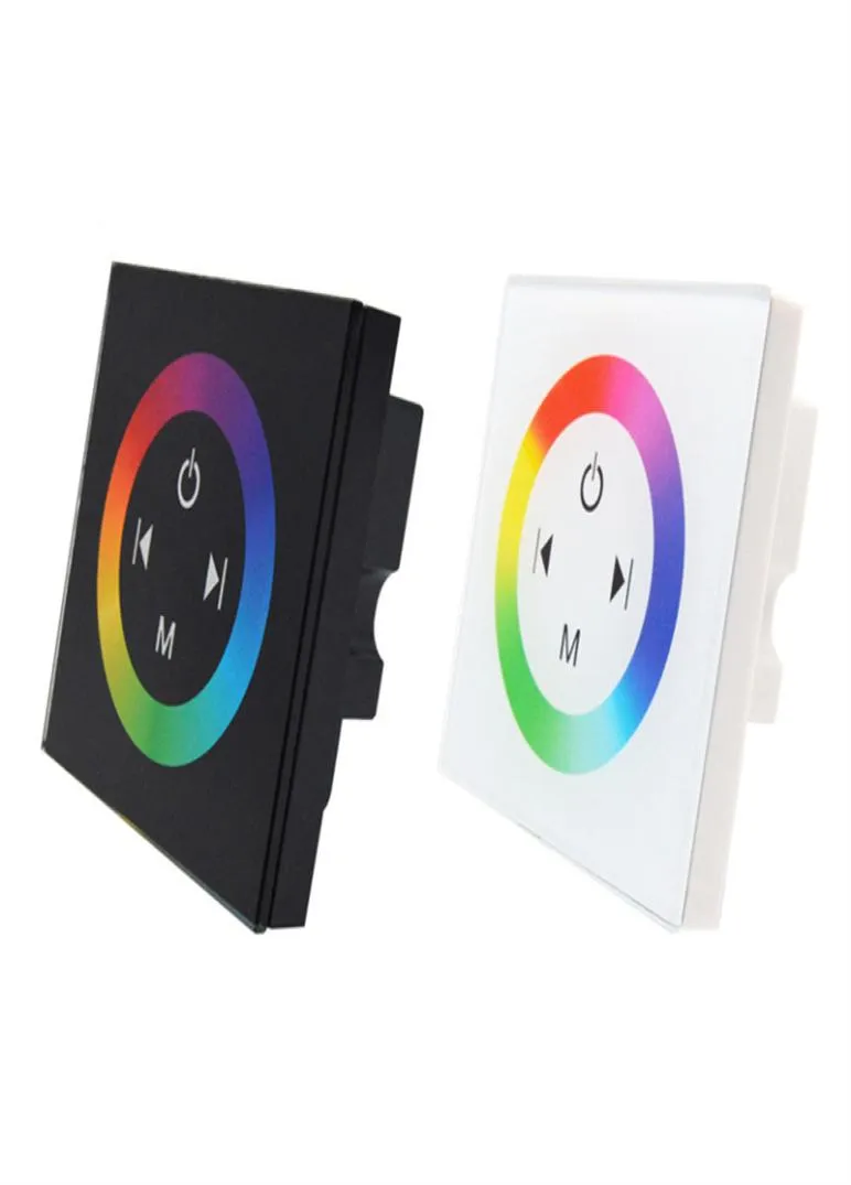 DIY Touch Panel Dimmer Home Verlichting DC1224V 4ACH 3CH Muur Dimbare Wandschakelaar Voor Enkele Kleur Strip Light7530563