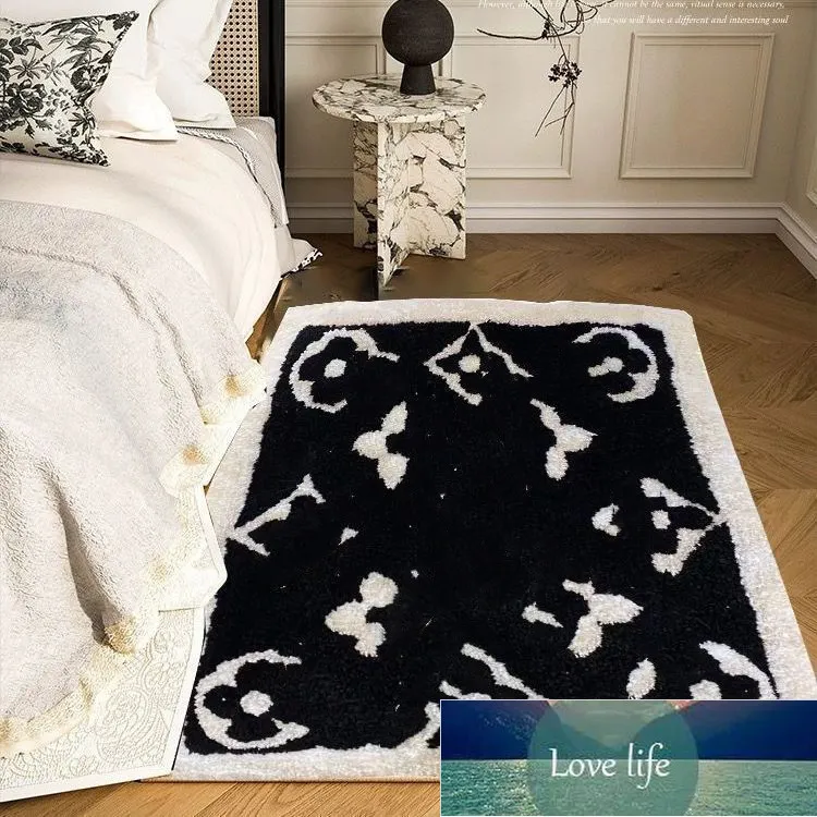 Teppich voller französischer Mode im klassischen Stil, Windisolierung, warme Kaschmir-Schlafzimmer-Nachttischdecke, verschleißfeste Wohnzimmer-Sofa-Abdeckung