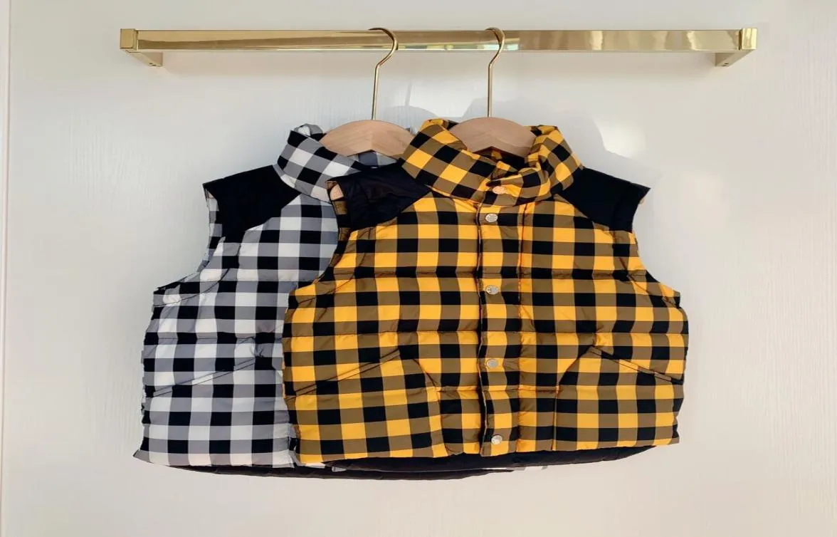 Niños Abajo Abrigo Invierno Niño Niña Bebé Ropa de abrigo Chaleco Chaquetas Ropa para adolescentes Con capucha Grueso Cálido Outwear Abrigos Ropa para niños Chaqueta Fash1971215