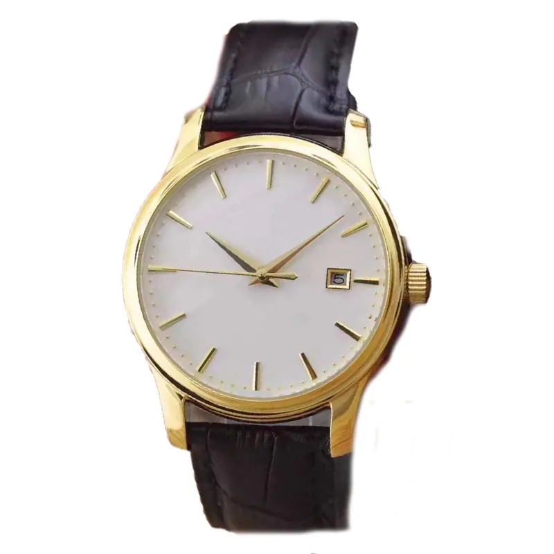 Watch Master Luxury Business Automat Stainless Steel Case Leather