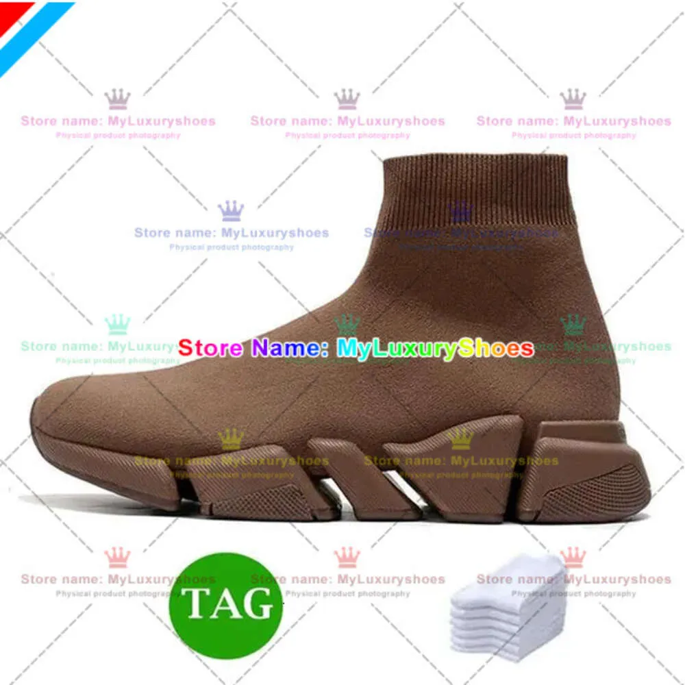 Chaussures de créateurs Chaussures de course Plate-forme Hommes Hommes Femme Brillant Knit Vitesse 2.0 1.0 Entraîneur Runner Sneaker Chaussette Chaussure Nice Master Emed Femmes Baskets Vitesses Booties 136