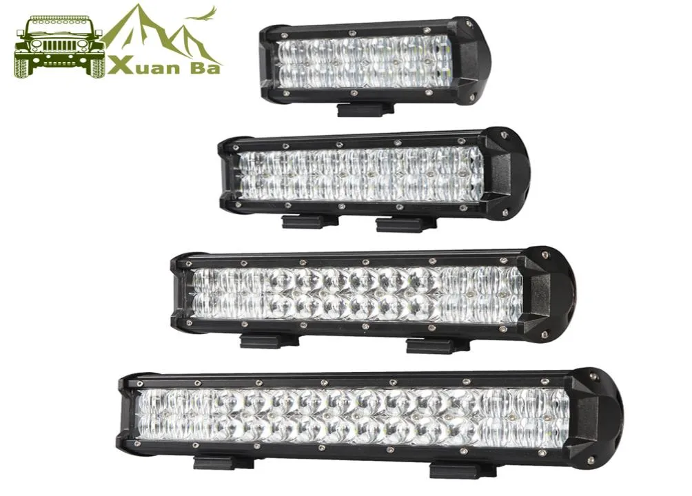 Xuanba 30W 60W 90W 120W 5D Lens LED Işık Çubuğu 12V 24V Traktör Jeep için 4WD Motosiklet Kamyonu SUV ATV Spot Combo Işın W7399367