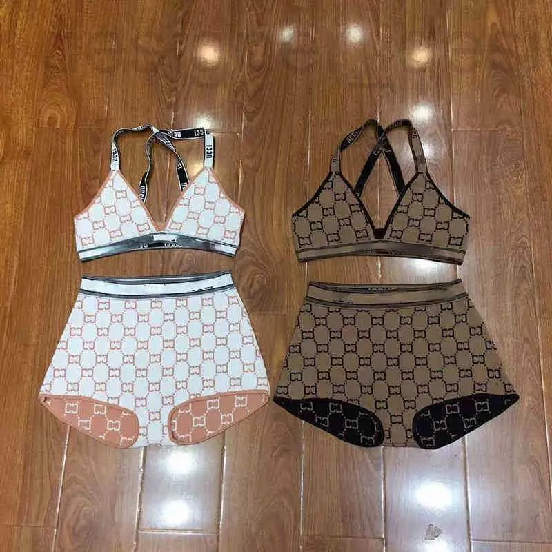 Kvinnors bikini kontrast färg bikini kvinnor designer badkläder baddräkter designer kvinnor baddräkter designer g sexig bikini två-stycken baddräkt mode badkläder gg