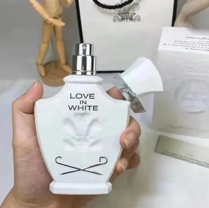 TOP Love in White/black Perfume 75ml Men Women Unisex Millesime Spray Fragrance Eau De Parfum Long Lasting Smell Cologne Fast Delivery