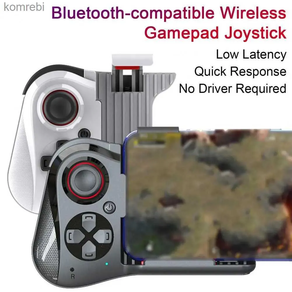 Gamecontroller Joysticks Bluetooth Wireless Mobile Game Controller Gaming Gamepad für Android IOS Handy PUBG L24312