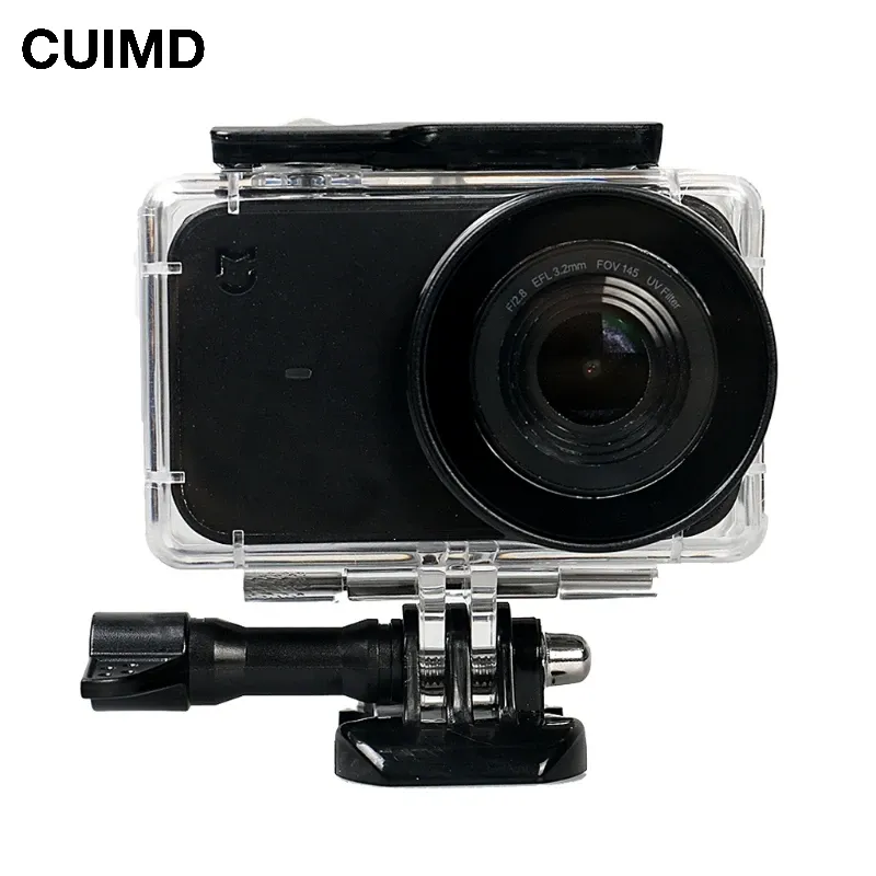 Kamery 45M Nurkowanie Wodoodporna obudowa dla Xiaomi Mijia 4K Mini Action Camera Cover dla Mijia Mini Camera Ochronność