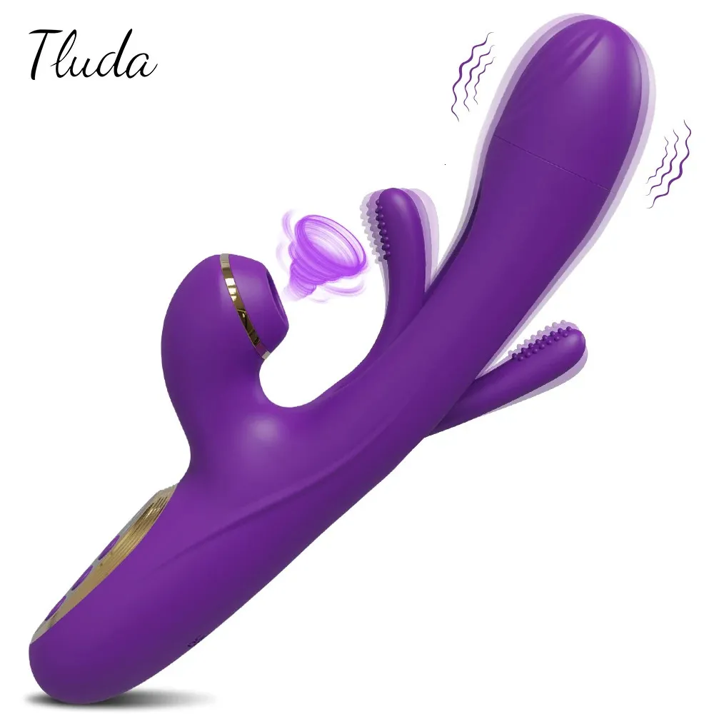 Dokunma Çırpma Klitoral Sucking Vibratör Kadınlar için Gspot Klitoris Klitoris Sucker Stimülatörü Kadın Seks Oyuncak Yetişkinleri 240227