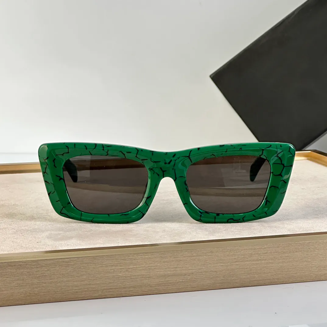 13Z Green Marble Sonnenbrille Cat Eye Damen Sommersonnenbrille Sonnenbrille Fashion Shades UV400 Brillen Unisex