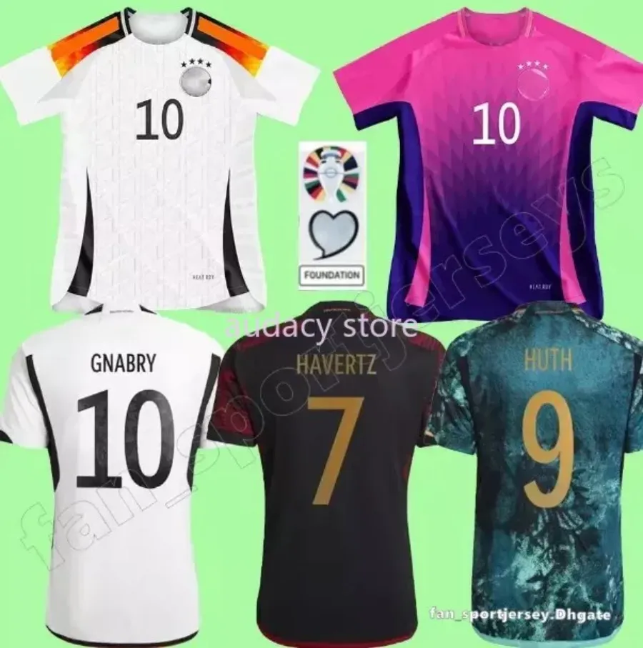 Verkaufen Sie billige Top-Thai-Qualität für Männer KROOS Euro Cup 2024 2024 Deutschlands Fußballtrikots HUMMELS GNABRY WERNER DRAXLER REUS MULLER GOTZE 24 25 Fußballtrikotuniform