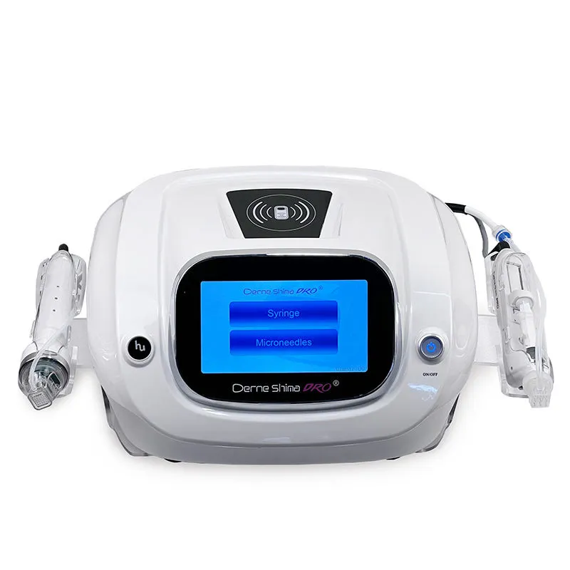 Заводская цена 3 в 1 портативный мезотерапевтический мезопистолет Microneedling RF Dermashine Pro машина с холодным молотком