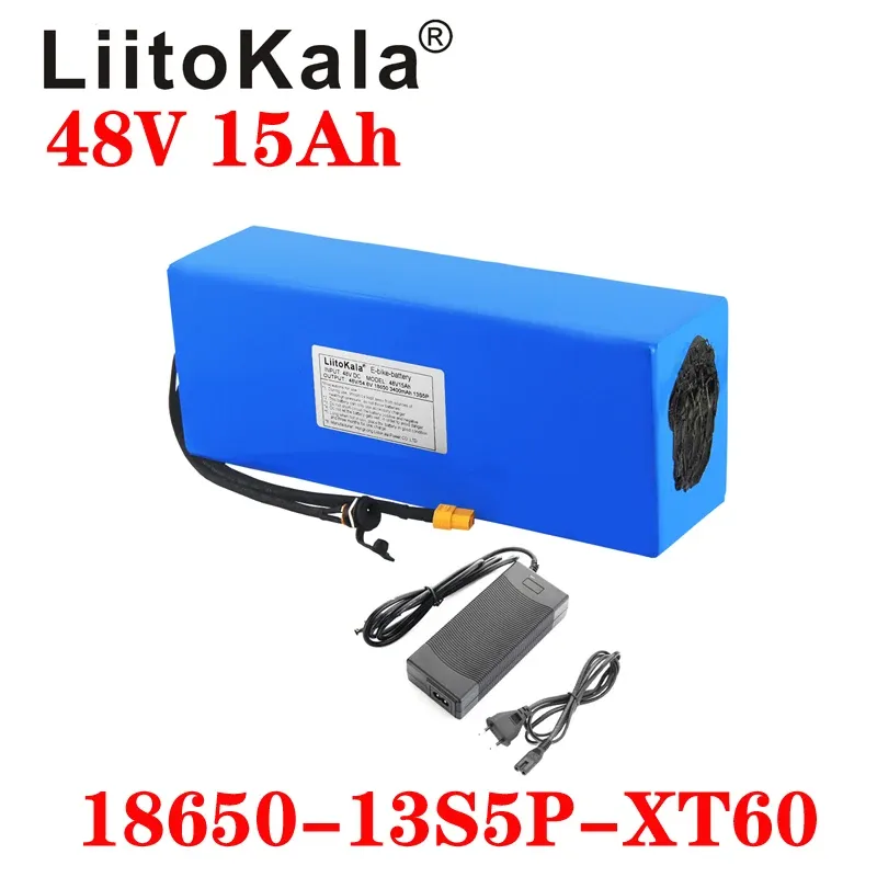 Liitokala 48V 15AH 18650 Batterie à vélos à vél