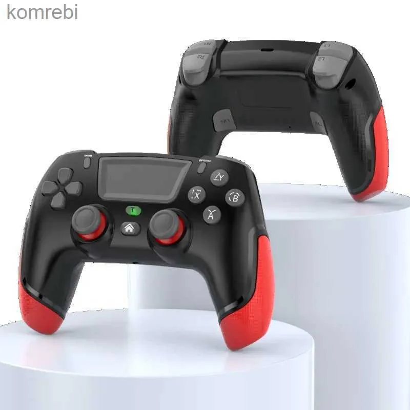 Spelkontroller Joysticks P06 Wireless BT Gaming Controller för PS4 Switch Console Controller Gamepad Joystick med pekplatta L24312