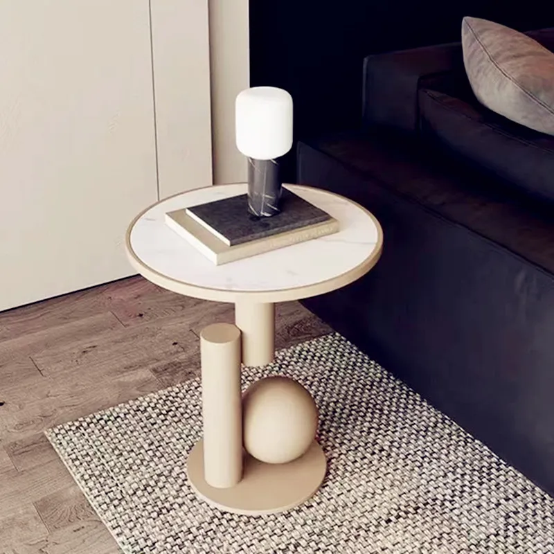 Creative Home Living Room Coffee Table Simple Standing Nordic Small Unique Aesthetic Round Minimalist Neuble Furniture For Indoor Decor