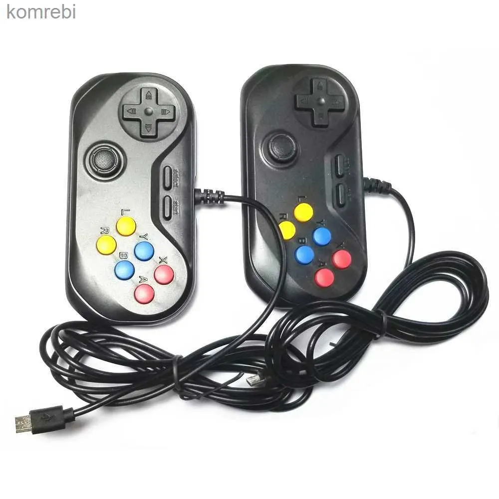 Gamecontrollers Joysticks Twee stuks micro-USB-gamepads-controller voor de Q900 PS7000 draagbare gameconsole met zes functieknoppen en joystick L24312