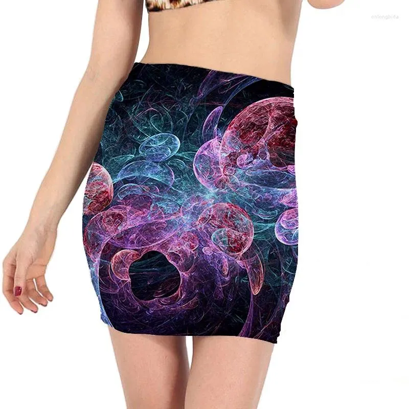 Skirts Aesthetics High Waist Wrap Hip Kirts All Match Female Basic Side Slit Work Wear Dance Fitness Short Lining