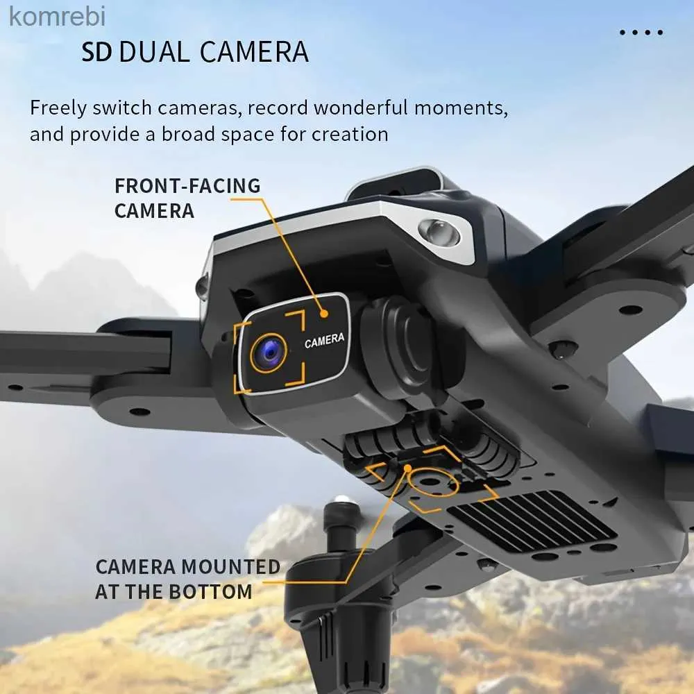 Drony H109 Dual Camera Unikanie przeszkód Połączenie telefonu komórkowego Start i lądowanie 360 ​​Funkcja rotacji Dron 24313